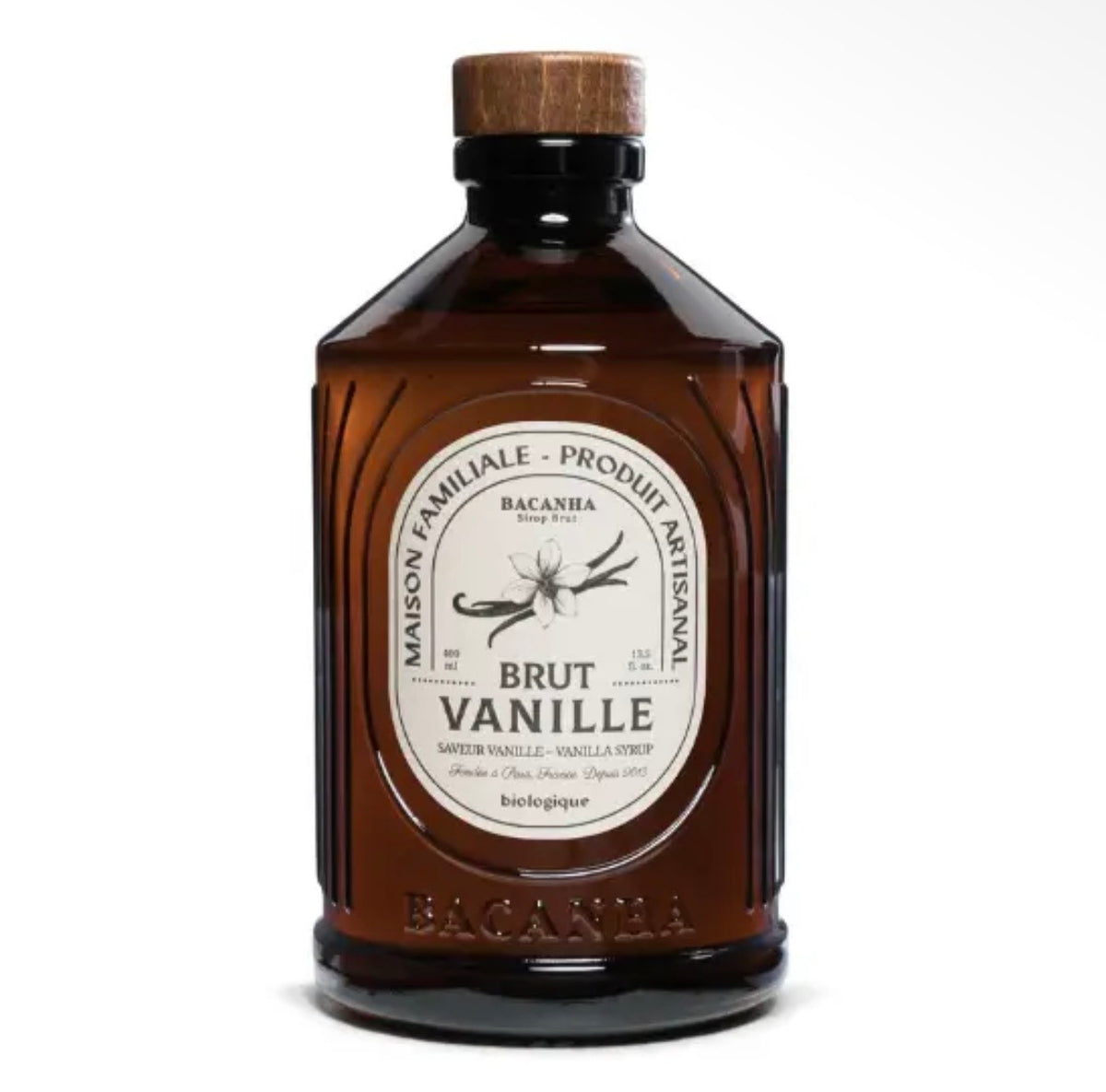 ORGANIC VANILLA SYRUP Bacanha