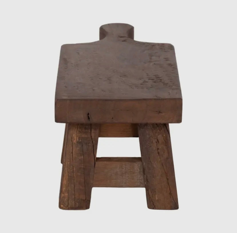 ANSEL RECLAIMED WOOD RISER STOOL