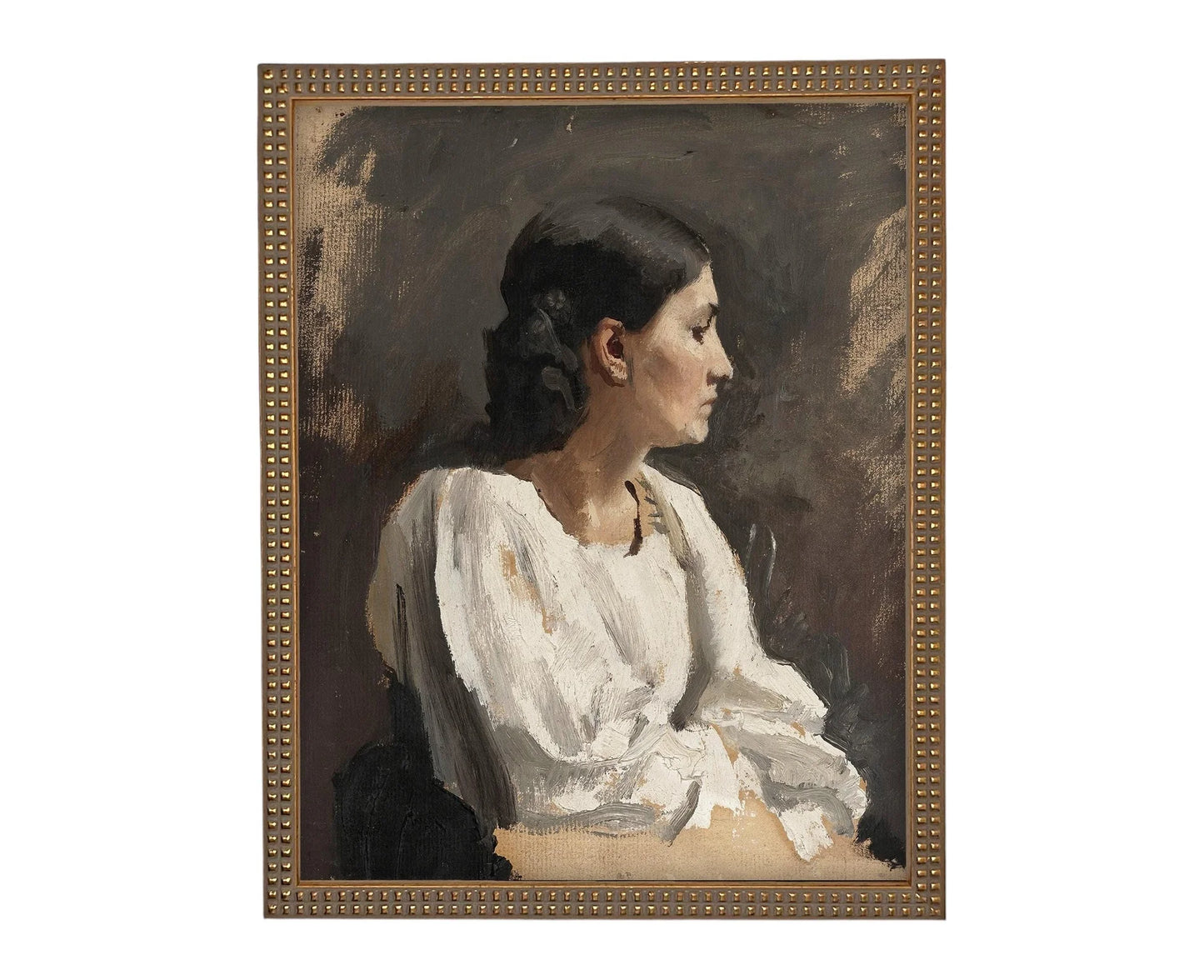 Lady in White