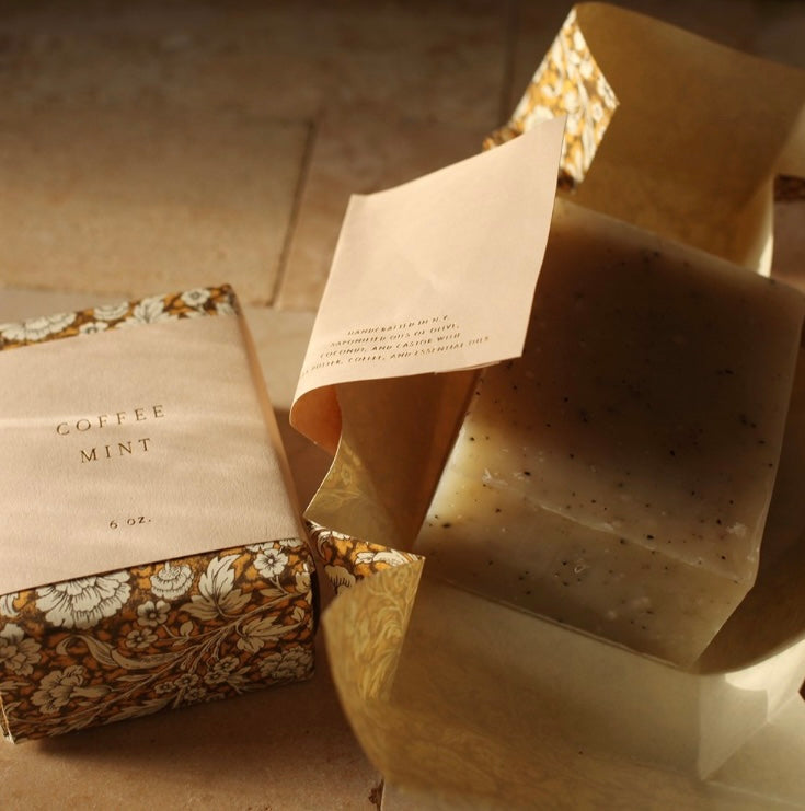COFFEE MINT BAR SOAP Saipua