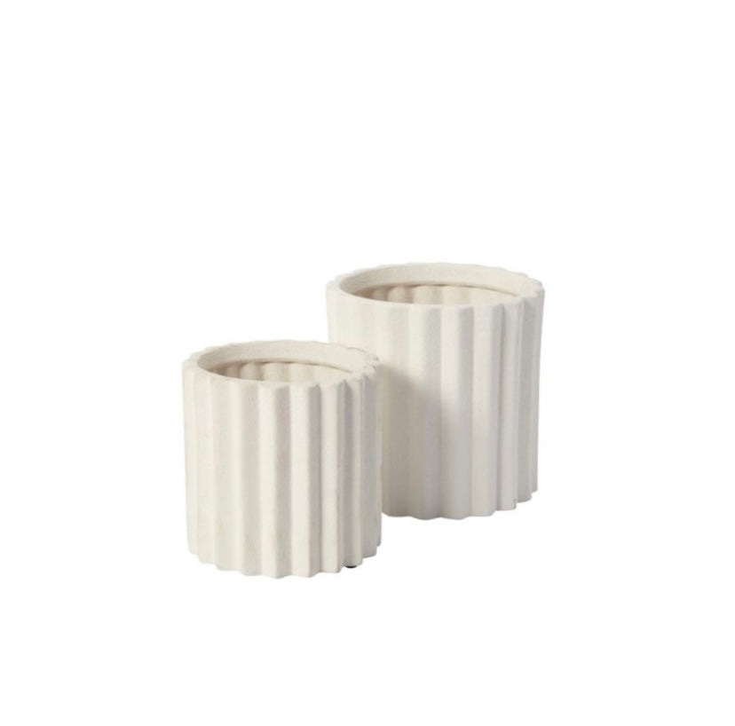 FLUTED PLANTER