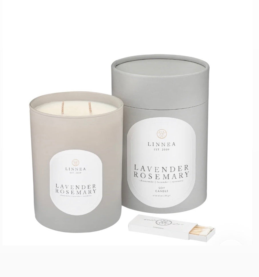 Lavender Rosemary Candle LINNEA