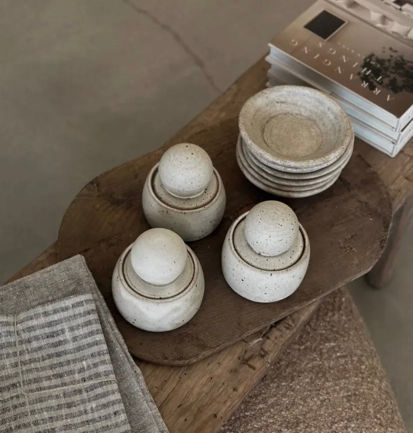 STASH JAR Alabaster