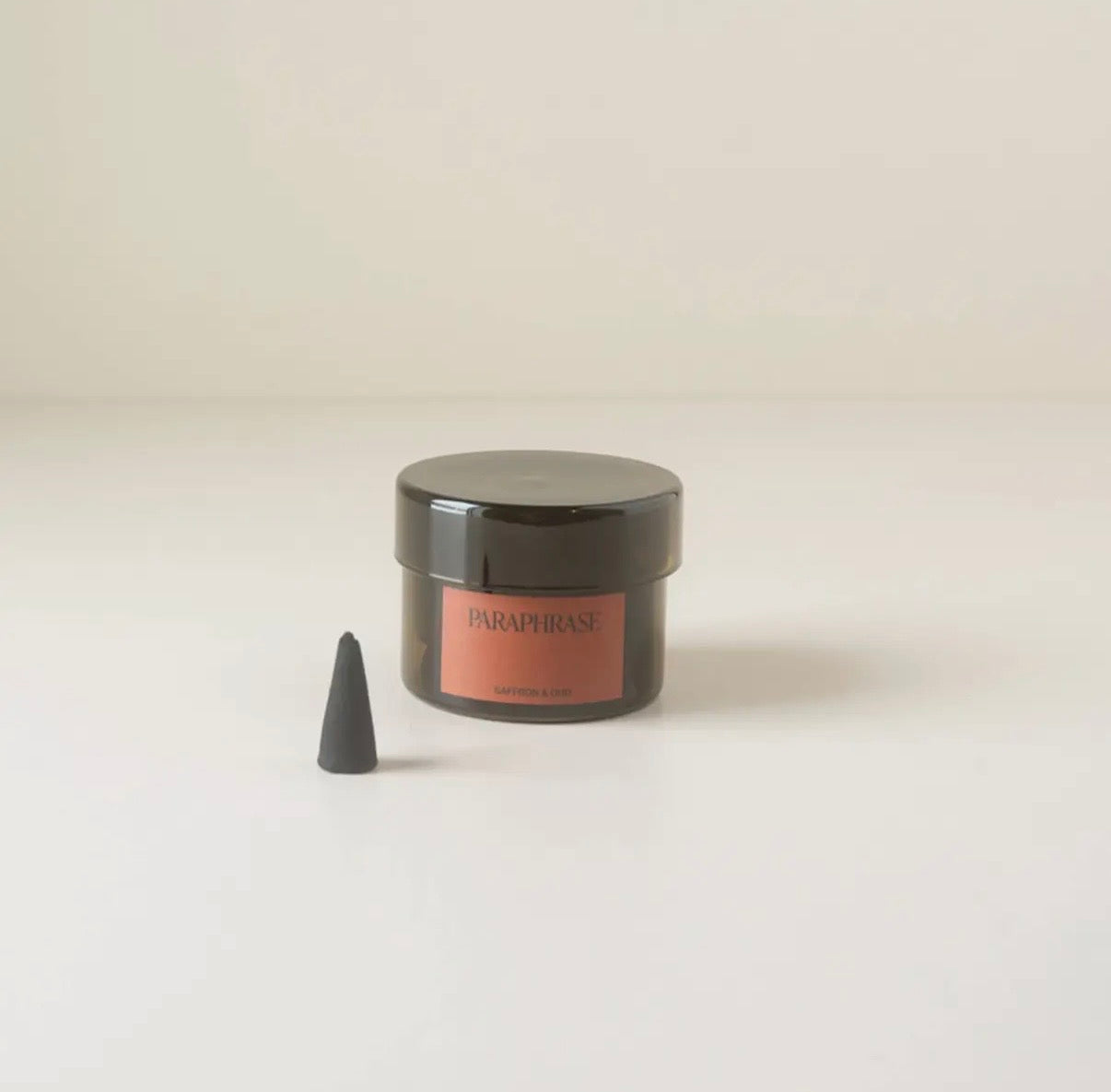 SAFFRON & OUD INCENSE CONES