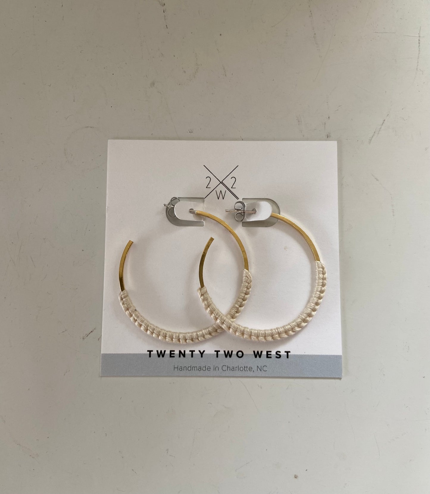 MACRAME HOOPS Twenty Two West