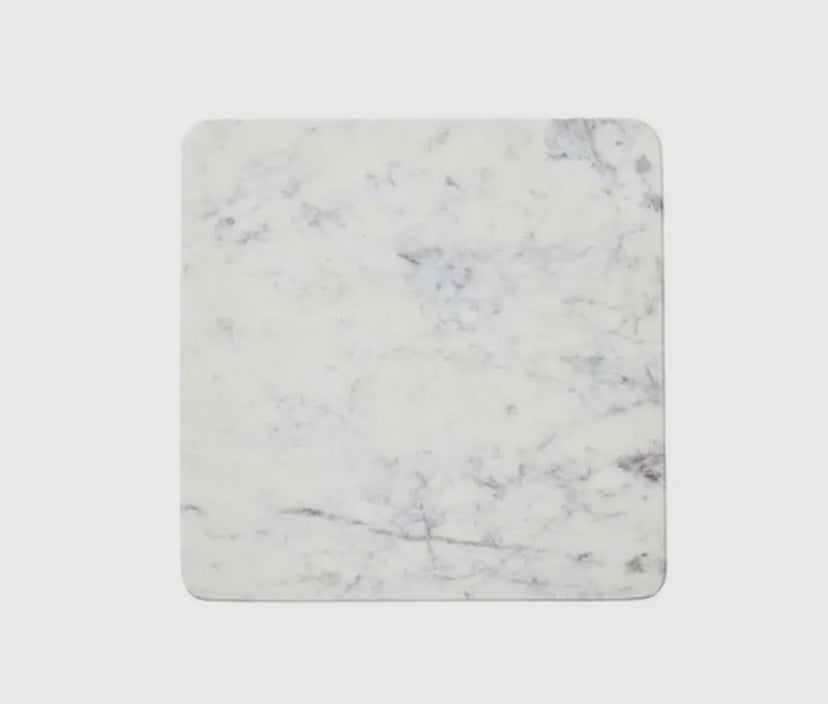 SQUARE MARBLE CHEESE PLATE