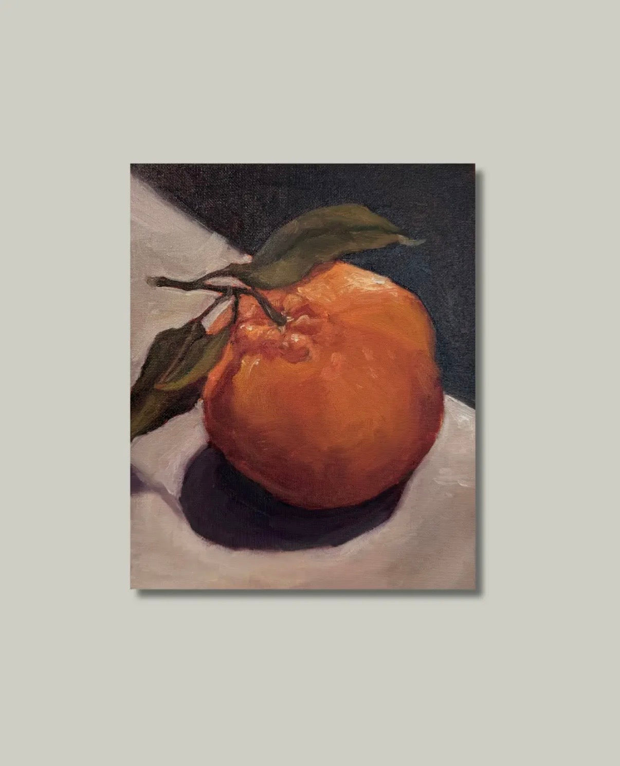 Single Orange Fine Art Print