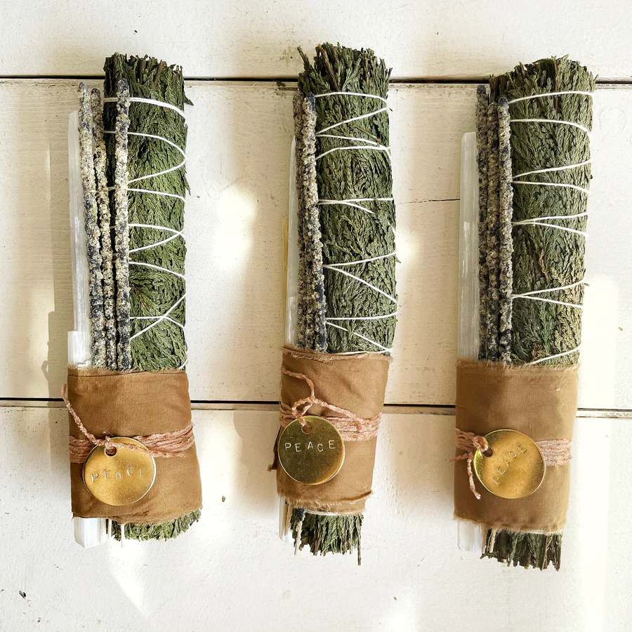 LARGE PEACE CEDAR BUNDLE