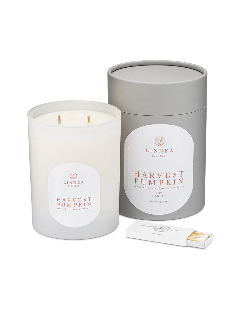 Harvest Pumpkin Candle LINNEA