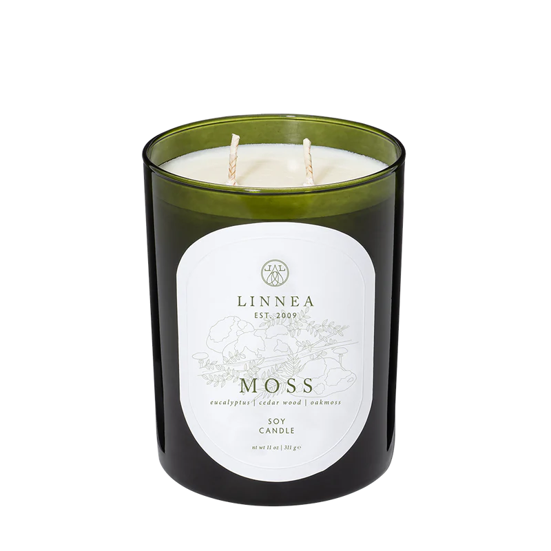 Moss Candle LINNEA