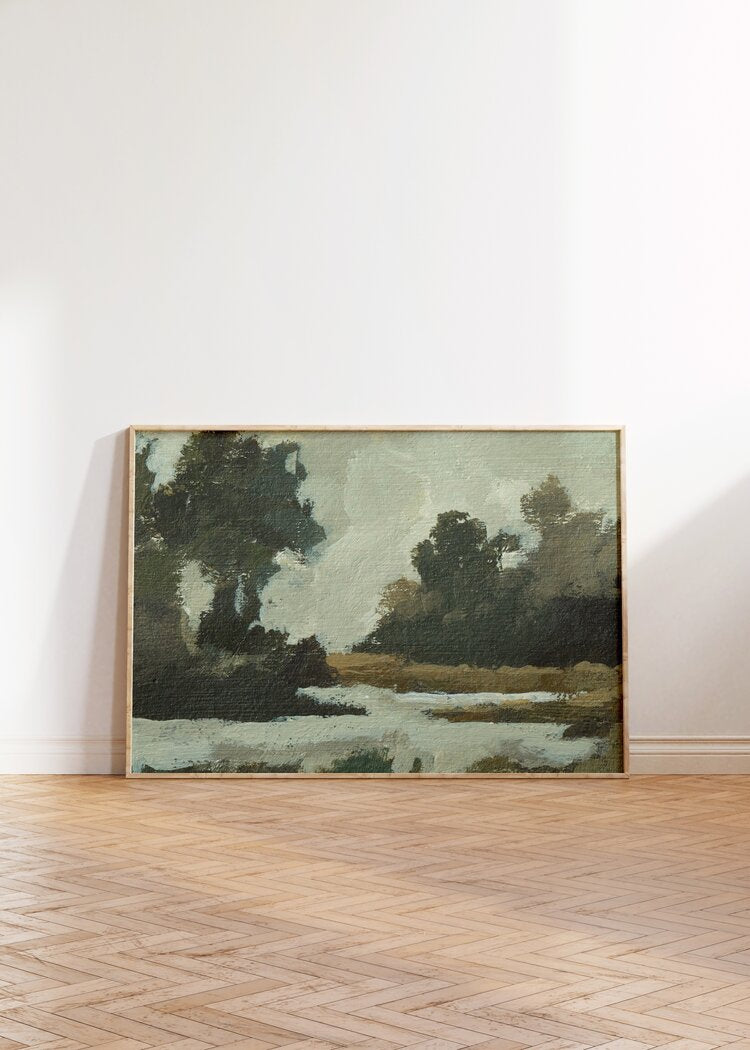 Neutral Landscape Print No.1 by David Brazier