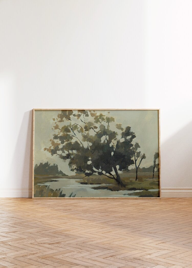 Neutral Landscape Print No.3 by David Brazier