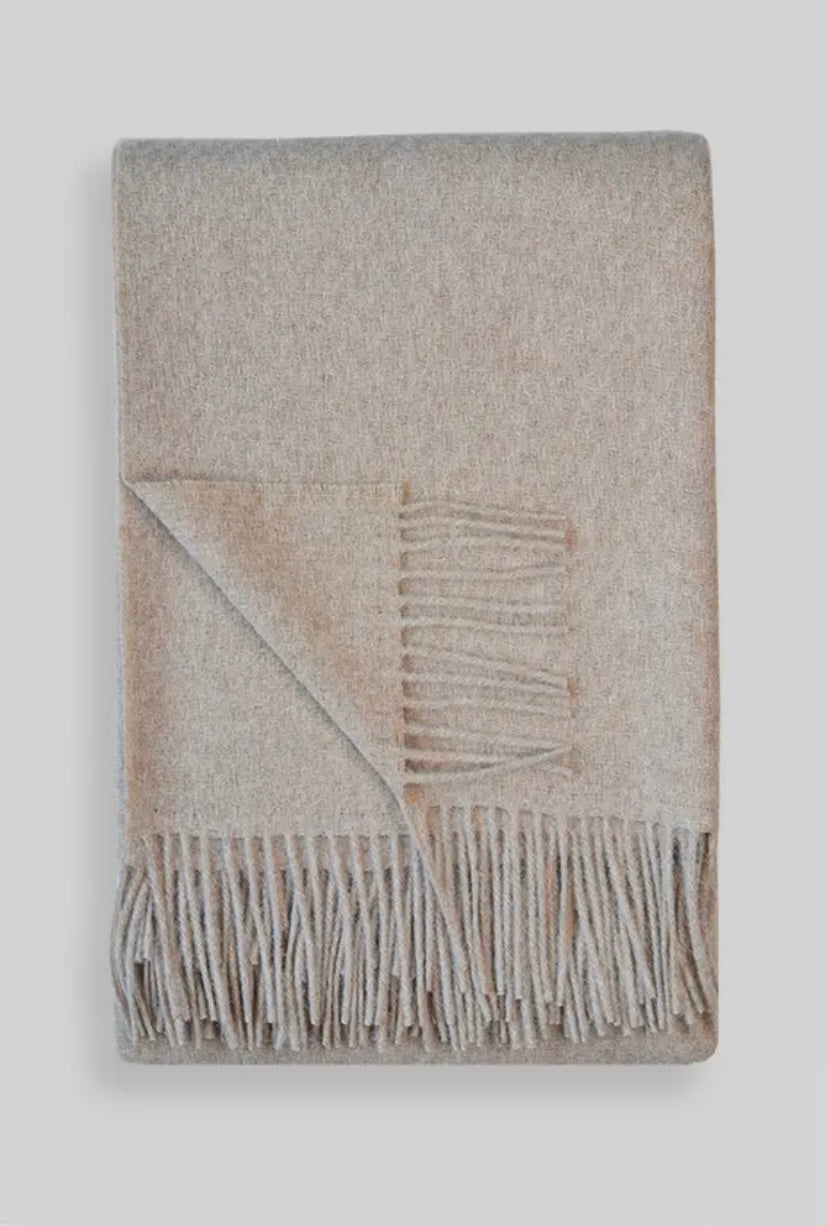 MONTREAL ALPACA THROW BLANKET