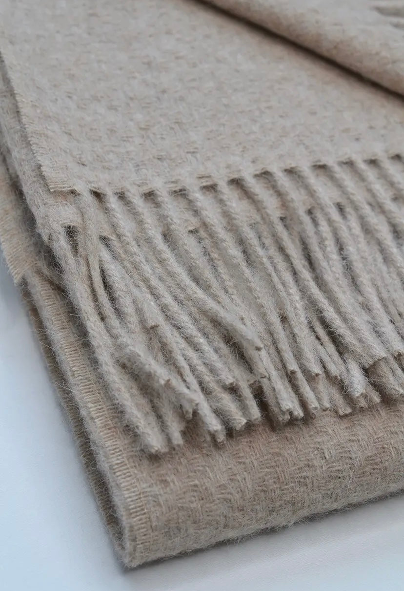 MONTREAL ALPACA THROW BLANKET