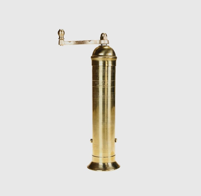 ATLAS BRASS PEPPER MILL
