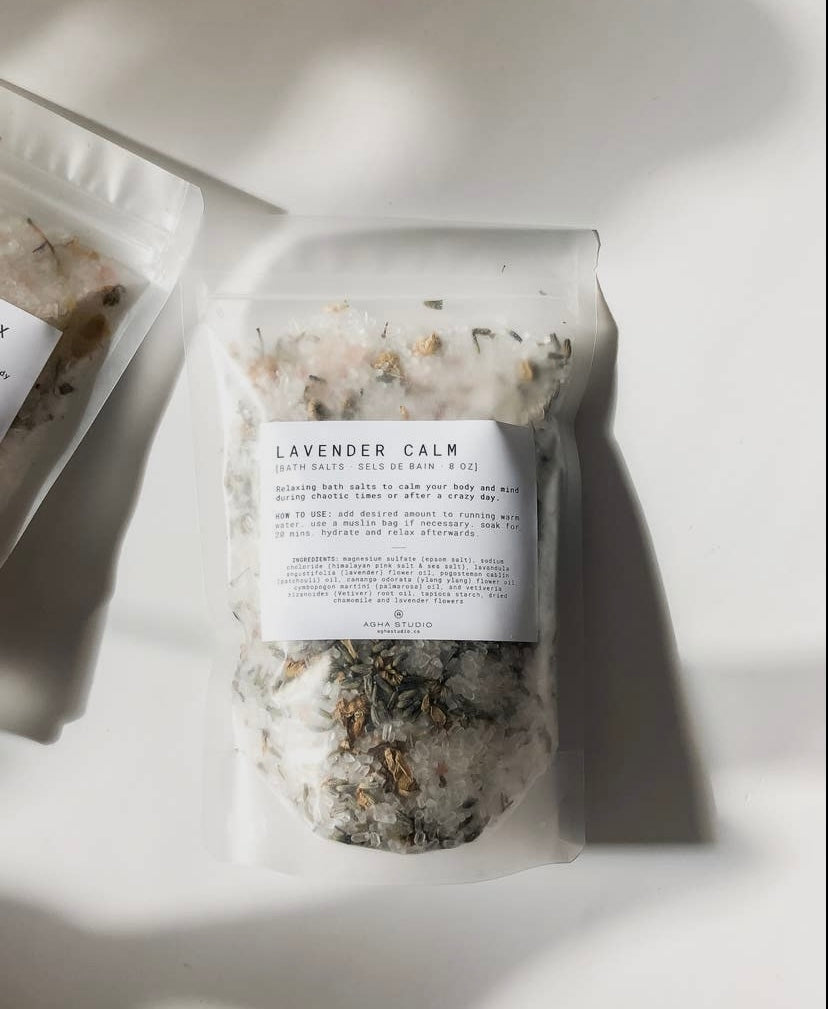 LAVENDER CALM BATH SALTS