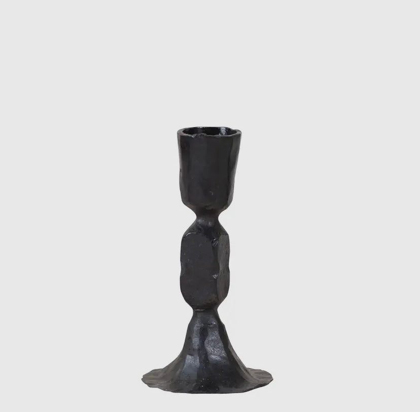 Corbin Cast Iron Taper Holders - small