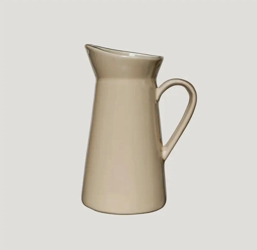 Farmhouse Pitcher - Handmade Ceramic Serveware (India)