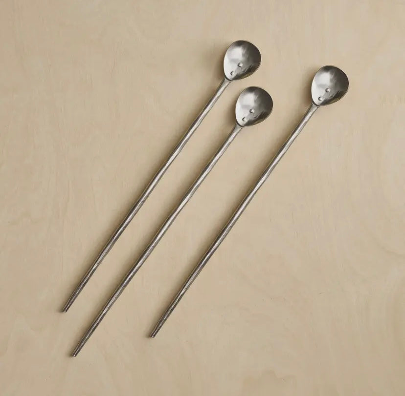 Hand-Forged Bar Spoon - Stainless Steel