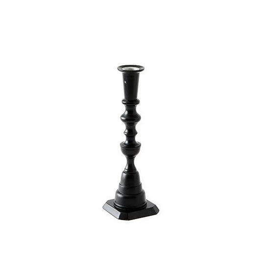 Georgian candlestick in black