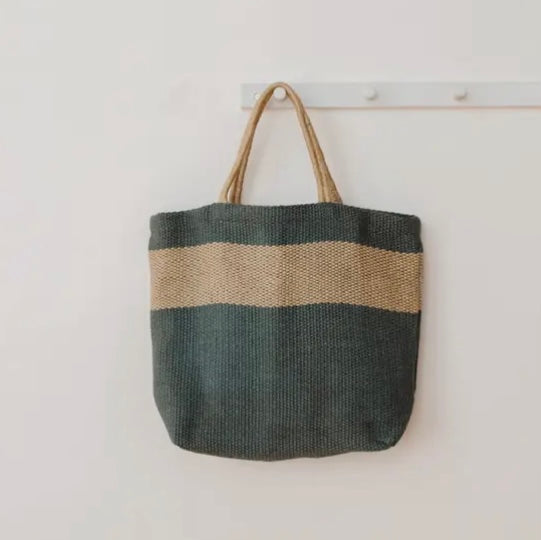 Hayes Jute Market Shopper Bag - by Will & Atlas