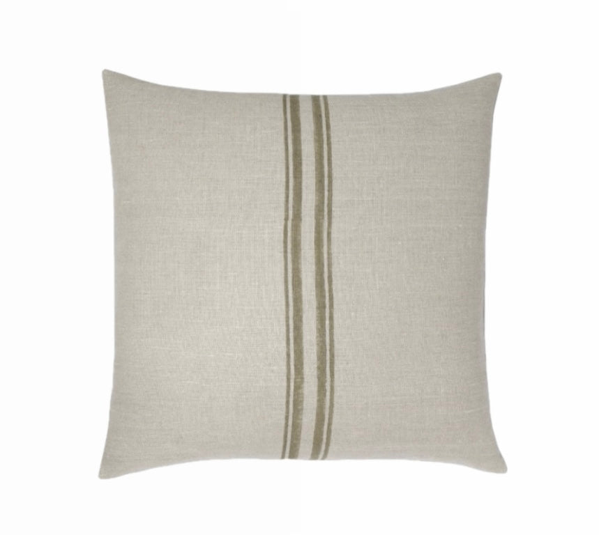 Swanee Pillow Cover - Pistachio Stripes 20x20 - Filling Spaces