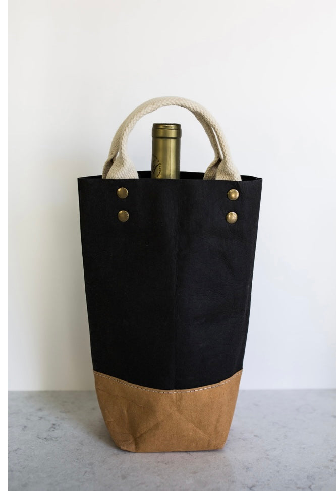 WINE TOTE Black