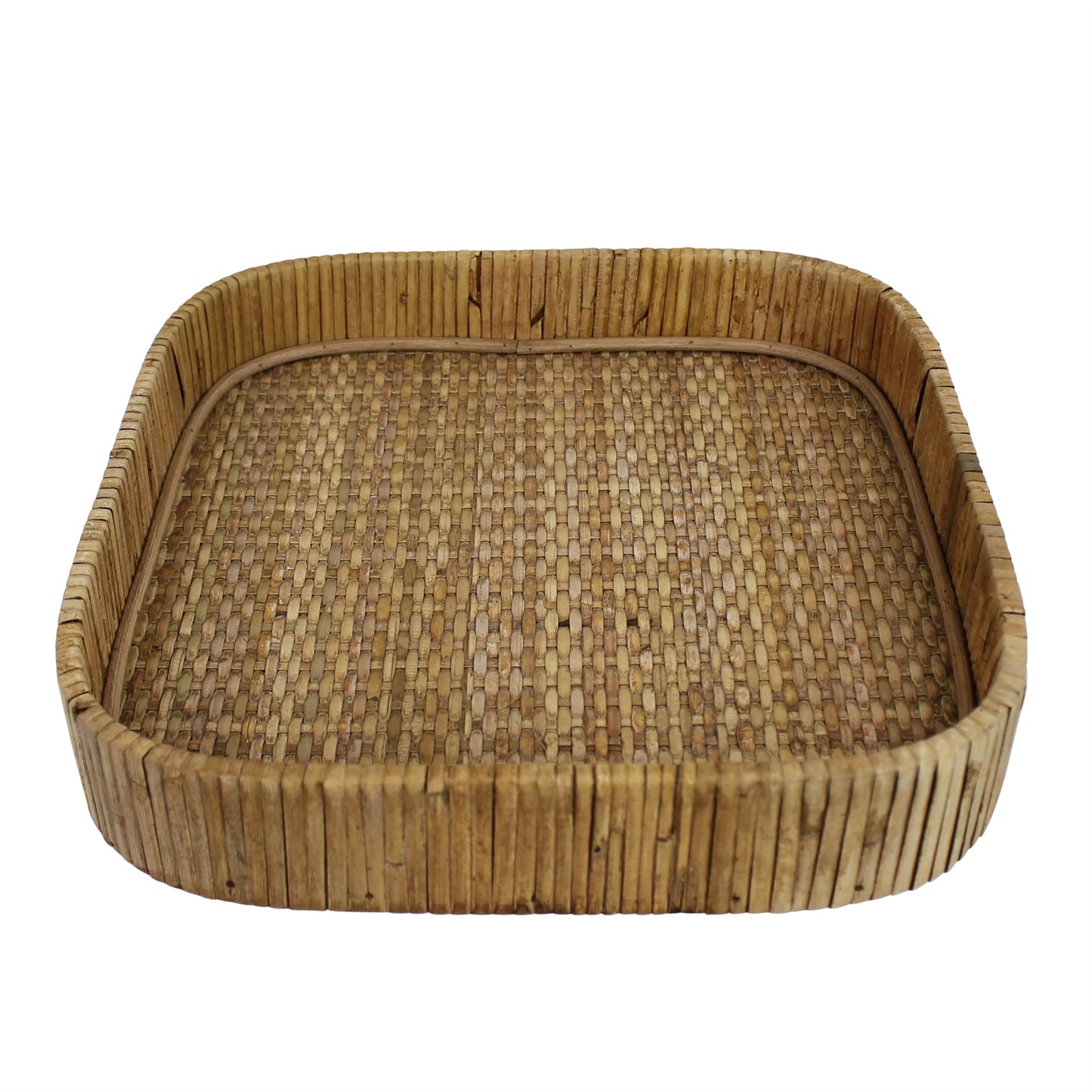 SERENA RATTAN TRAY