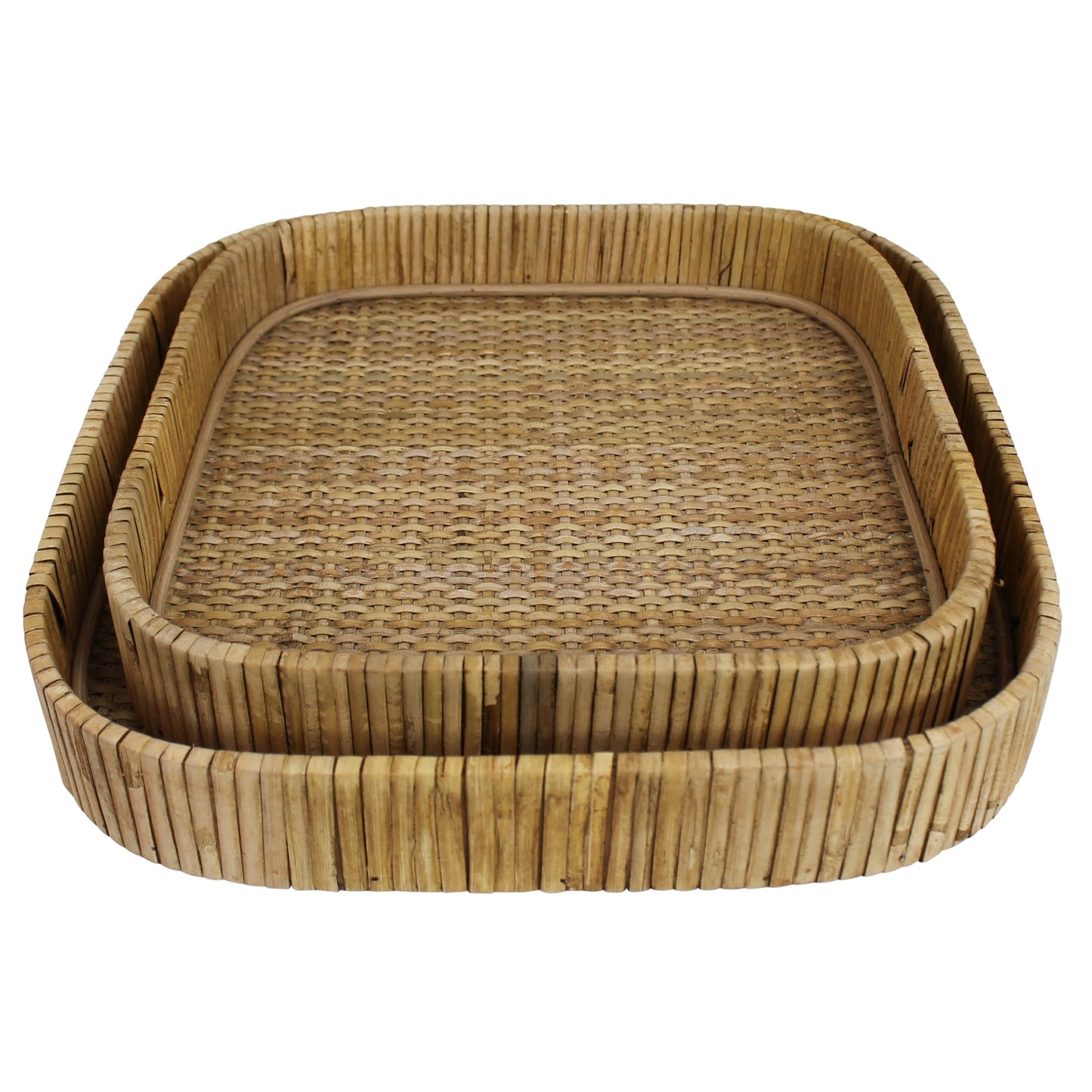 SERENA RATTAN TRAY