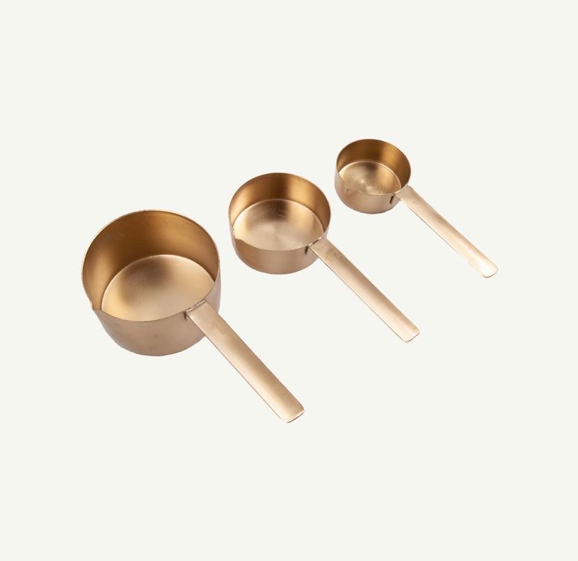BRASS MEASURING CUPS