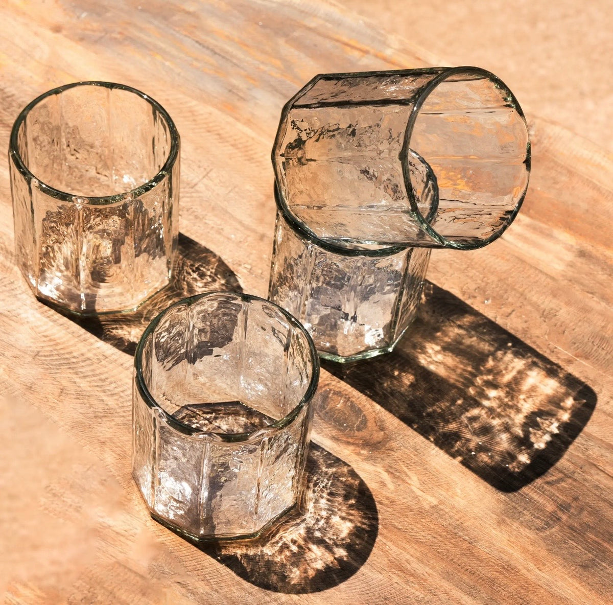 BEVEL PEBBLED TUMBLER