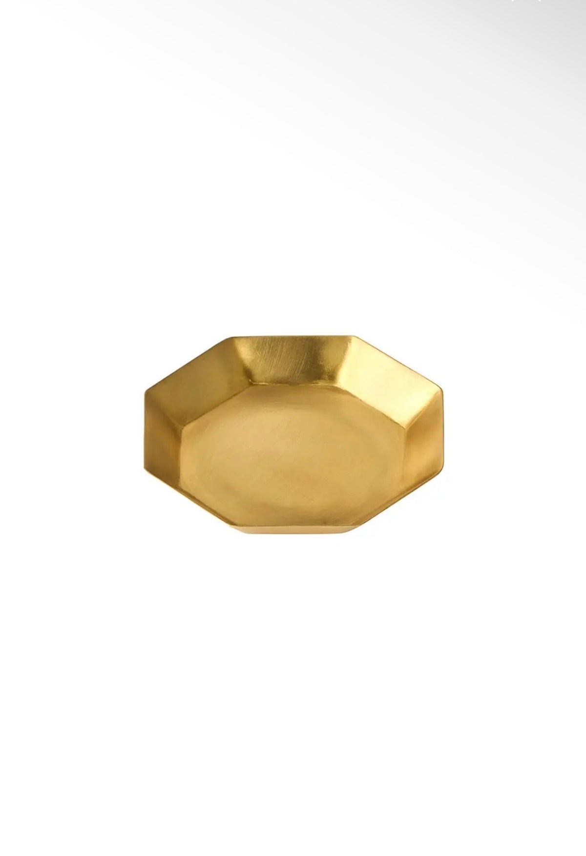 BRASS OCTAGON TRAY