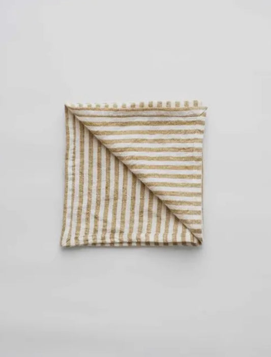 MARIGOLD STRIPE NAPKIN S/4