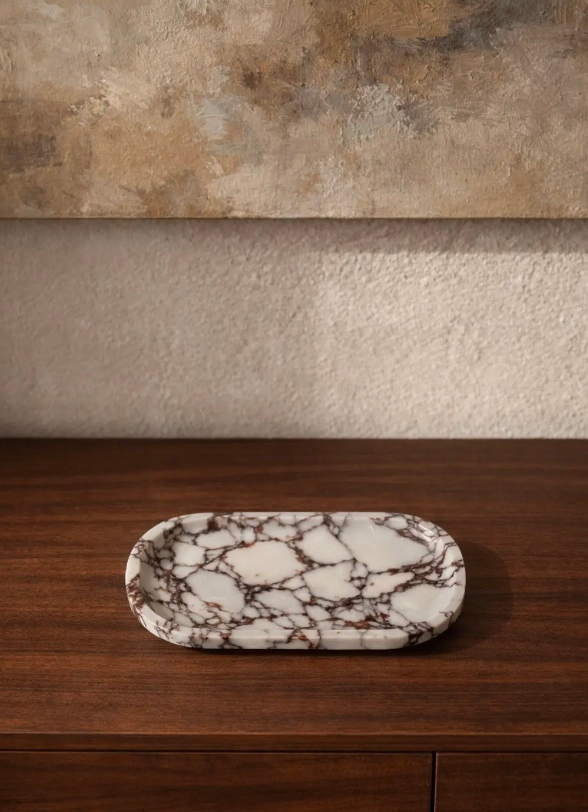 NOVA CALACATTA VIOLA  MARBLE TRAY