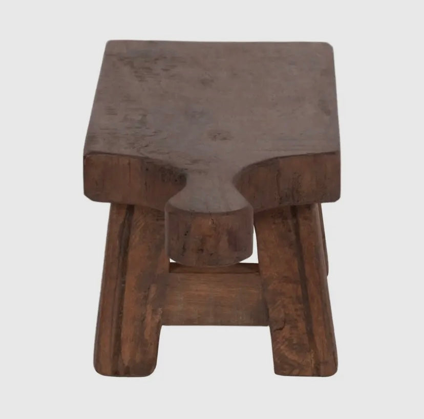 ANSEL RECLAIMED WOOD RISER STOOL