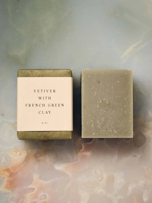 Vetiver with French Green Clay Soap SAIPUA
