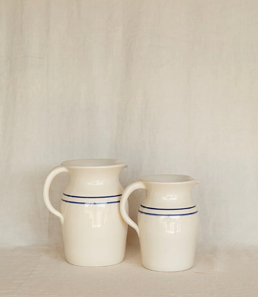 STONEWARE COTTAGE PITCHER