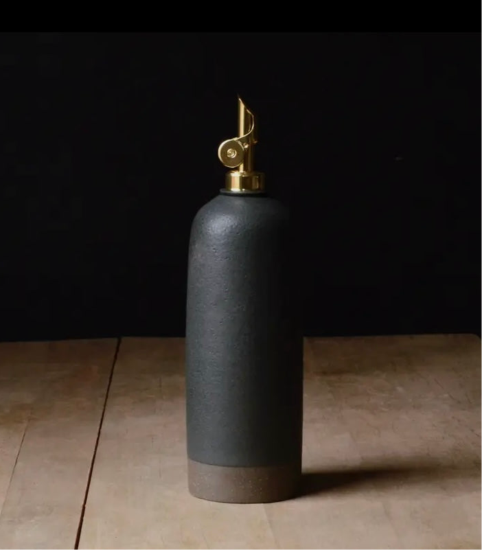 Dwell Home Supply Ceramic Oil Bottle - Thumbnail 2