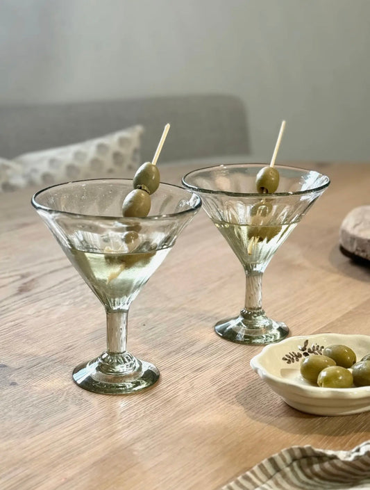 RORY HANDBLOWN MARTINI GLASS
