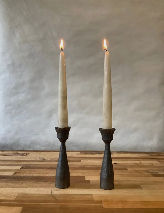 HAND FORGED TAPER CANDLE HOLDER