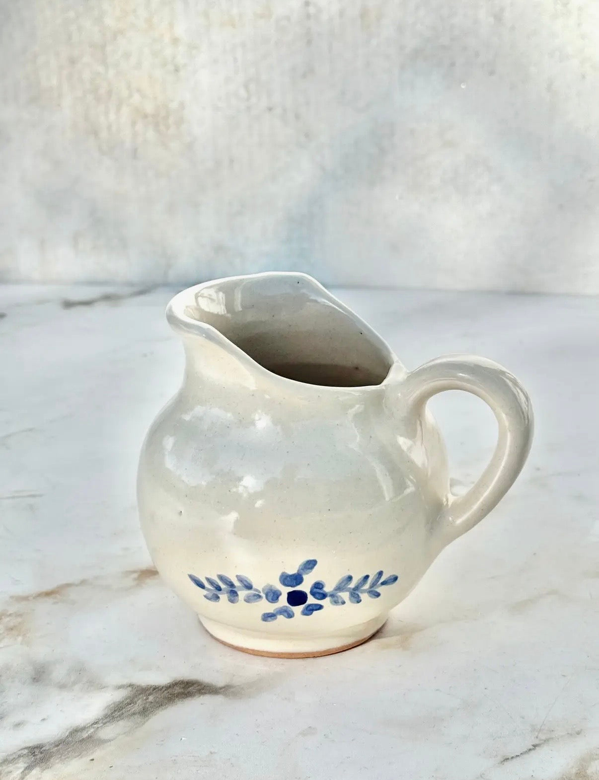 FLORA HAND PAINTED SMALL PITCHER