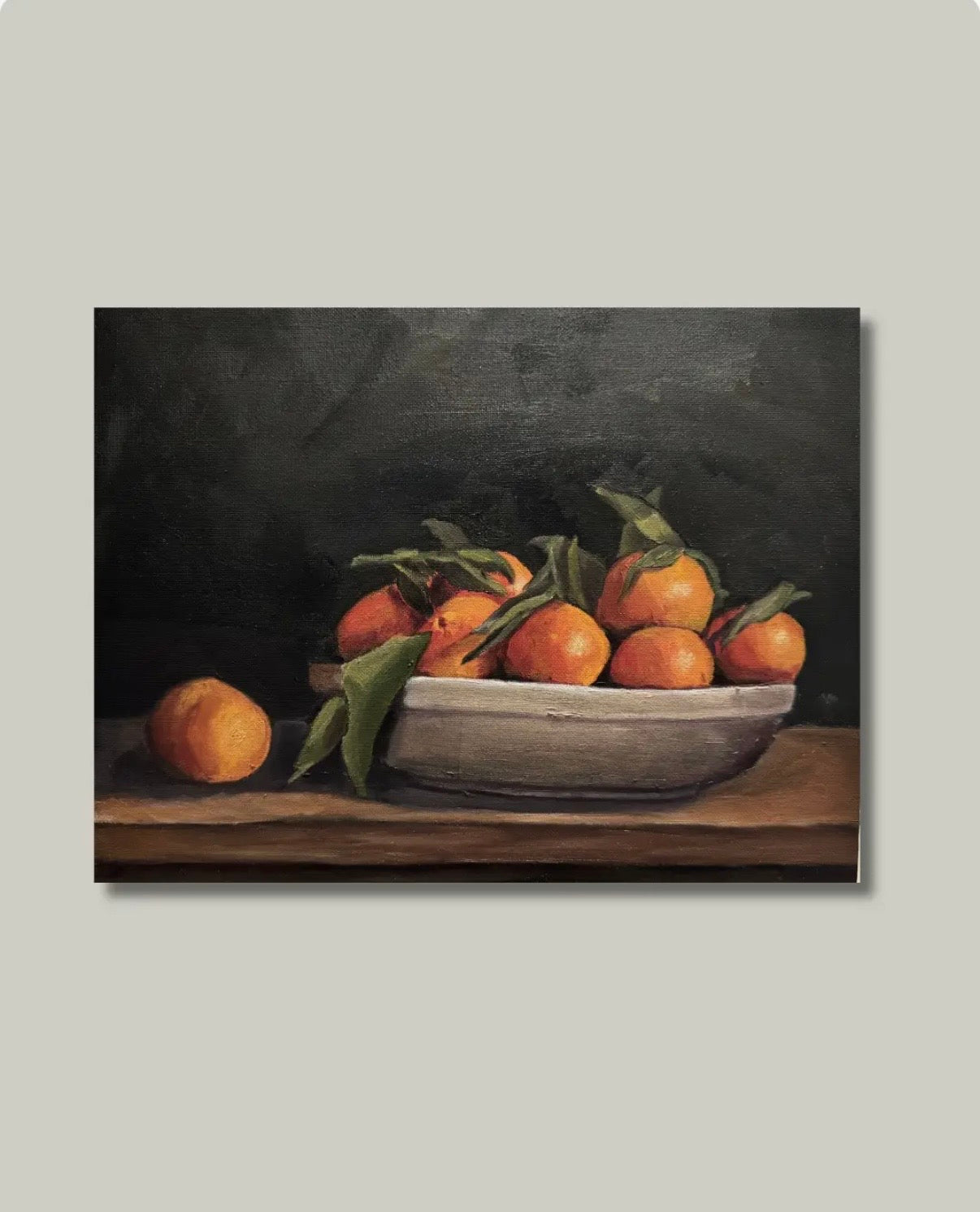 Bowl of Oranges Fine Art Print