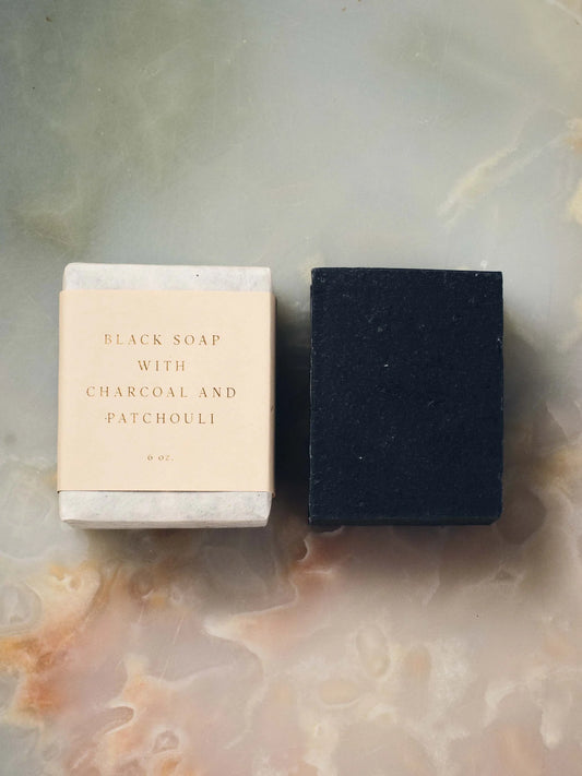 Black Soap with Charcoal and Patchouli SAIPUA