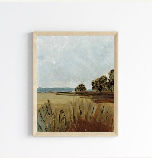 Lake Wobegone print by Susan Richards