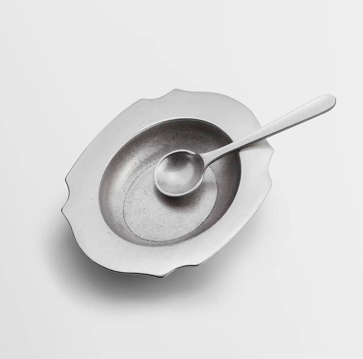 PEWTER SALT CELLAR Beehive Handmade