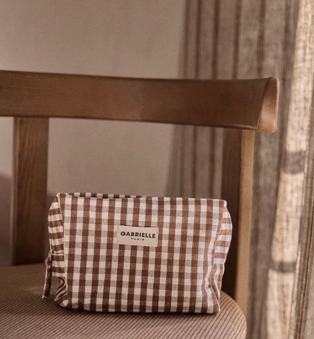 VICHY TOILETRY BAG Gabrielle Paris