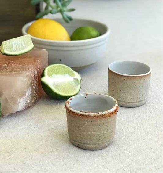 CERAMIC SHOT GLASS