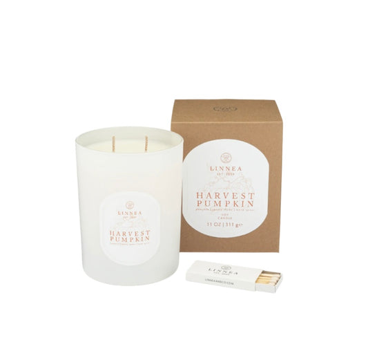 Harvest Pumpkin Candle LINNEA