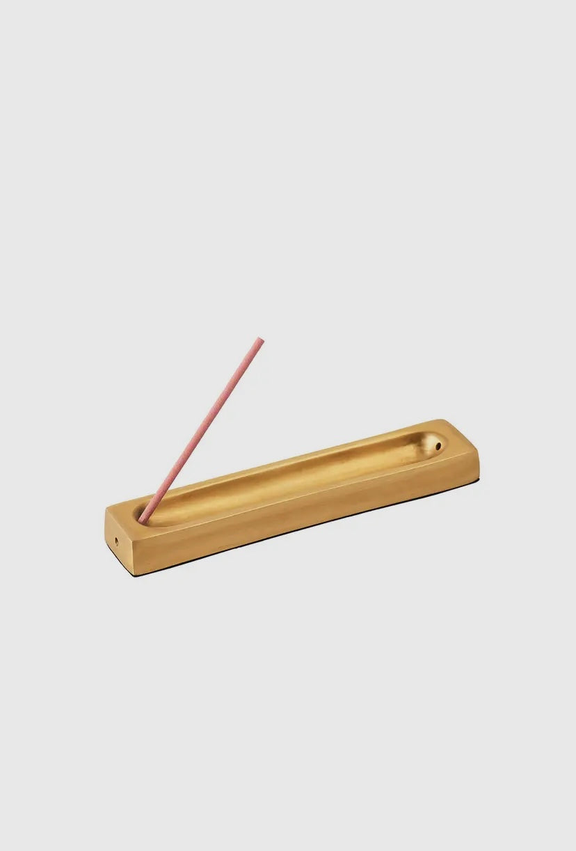 BRASS BAR INCENSE HOLDER
