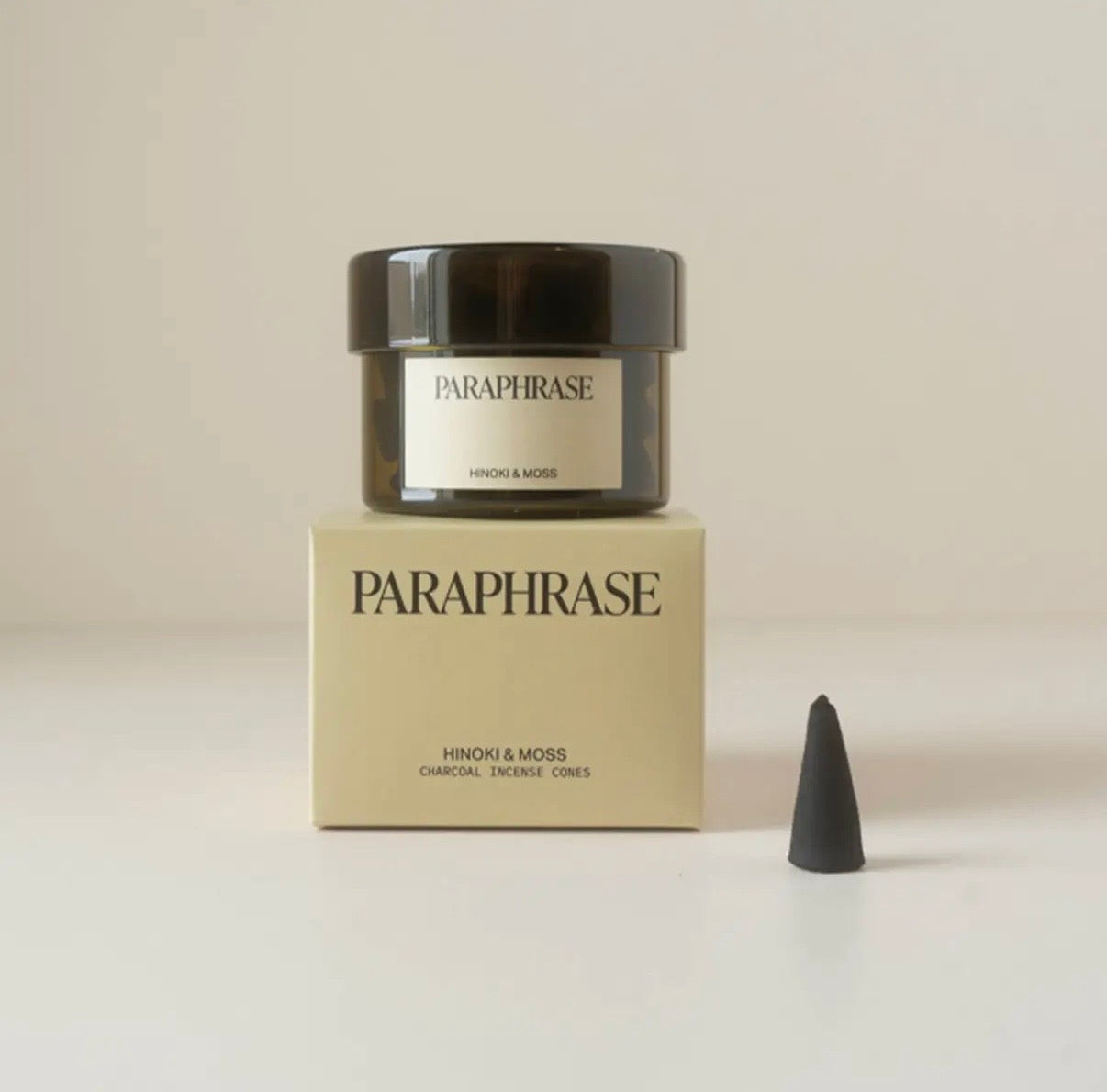 HINOKI & MOSS INCENSE CONES